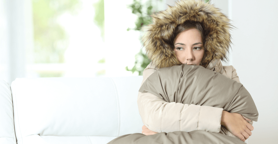 sensitivity to heat and cold